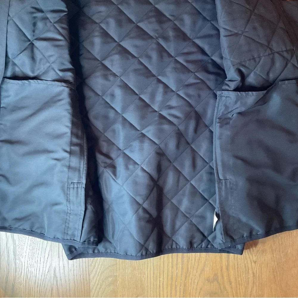 COAL Women’s Quilted Black Charcoal Snowboard Lightweight Jacket Small EUC